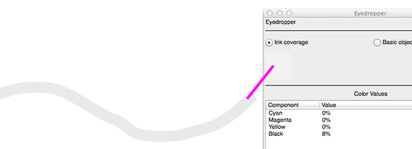Extreme Ink Saturation Example Light Under Ten Percent Black